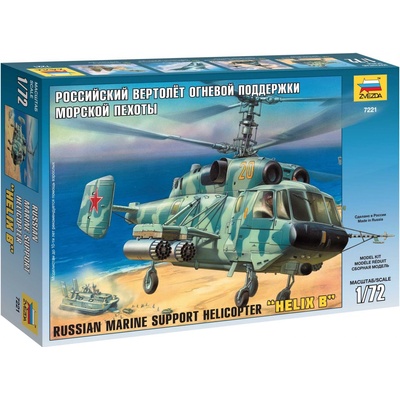 Zvezda Model Kit vrtulník 7221 KA-29 Helicopter 32-7221 1:72