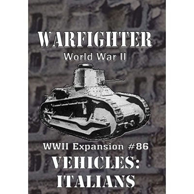 Dan Verseen Games Warfighter WWII Vehicles: Italians