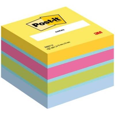POST-IT Bloček kocka Post-it 51x51 mini mix farieb (MM205130)