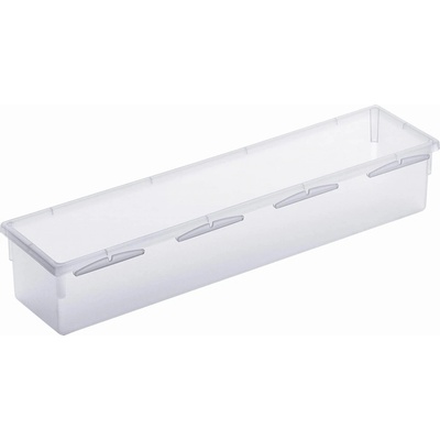 Organizér do šuplíku kuchyně i koupelny, příborník Rotho BASIC, mléčná (30x8)