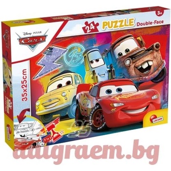 Lisciani Пъзел lisciani 99498 - 24 части - Колите, двулицев пъзел (li99498)