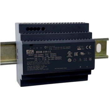 Mean Well Napájací impulzný zdroj na DIN lištu MWHDR-150-13