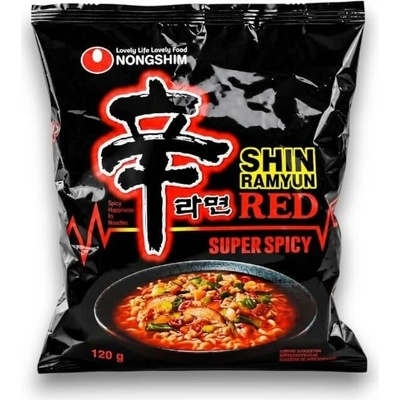 Shin Red Super Spicy Soup 20 x 120 g