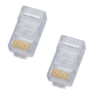 DATACOM Konektor RJ45 UTP 8p8c Cat5e 100ks (drát), 4120 | Zboží Auto