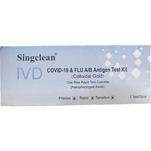 SingClean antigenní test in vitro COVID-19 covid/chřipka A+B, 1ks