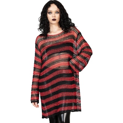 KILLSTAR пуловер унисекс KILLSTAR - Dracul - Червен - KSRA009291