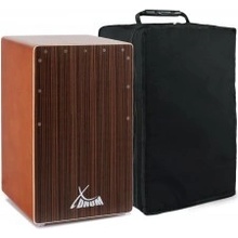 XDrum Primero Bass Port Cocoa Brown / Ebony s obalem