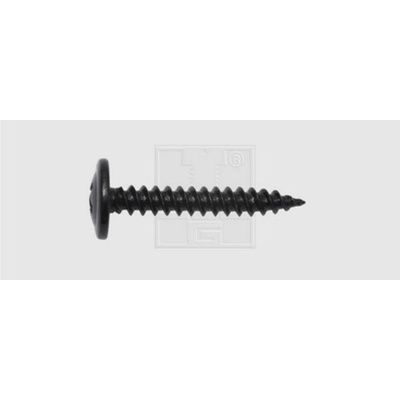 SWG 4009146023283 skrutka do plechu 4.8 mm 25 mm krížová dražka Philips ocel čierno pozinkované 100 ks
