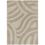 Flair Rugs Бежов ръчно изработен килим от рециклирани влакна 120x170 cm Velvet - Flair Rugs (503119375796)