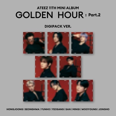 Ateez - Golden Hour:Part 2 Digipack CD