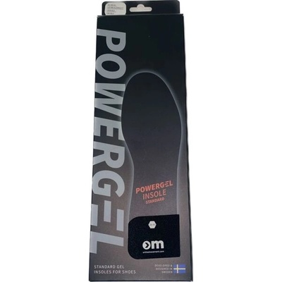 ORTHOMOVEMENT POWER GEL INSOLE STANDARD Gelové vložky do bot černá