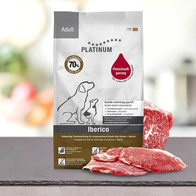 PLATINUM Супер премиум храна Platinum Adult Iberico със 70% прясно иберийско свинско месо годно за човешка консумация 5 kg