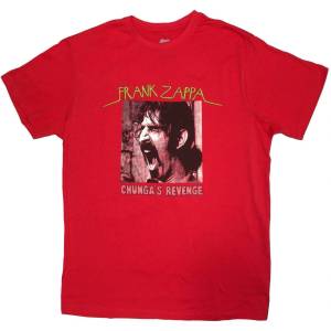 Frank Zappa Chunga's Revenge Red 2XL Риза (ZAPTS03MR05)