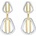 Fiorelli silver strieborné náušnice E6430