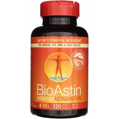 Nutrex Hawaii BioAstin Havajský Astaxanthin Vegan 12 mg 50 kapslí