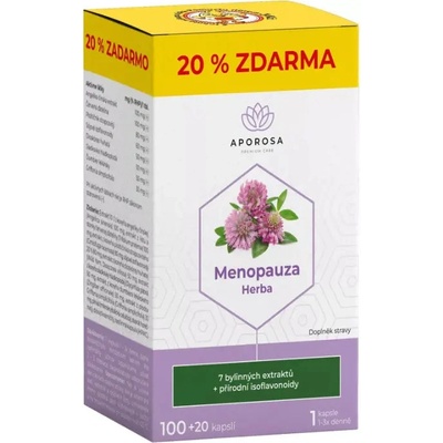 Aporosa Menopauza Herba 120 kapslí