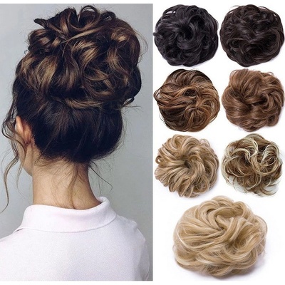 Příčesek do vlasů s gumičkou, středně popelavě hnědá – Hledejceny.cz