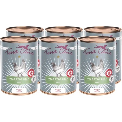 Terra Canis Диабетичен Пилешки 6 x 400 г