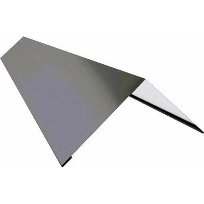 Hřebenáč klasik r.š.250mm Al Hliník 0.6mm lakovaný RAL 7001 stříbrošedá dl.2m