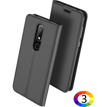 Image 1 of Nokia 6.1 Plus / X6 DUX DUCIS Кожен Калъф и Протектор