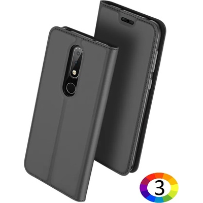 Nokia 6.1 Plus / X6 DUX DUCIS Кожен Калъф и Протектор