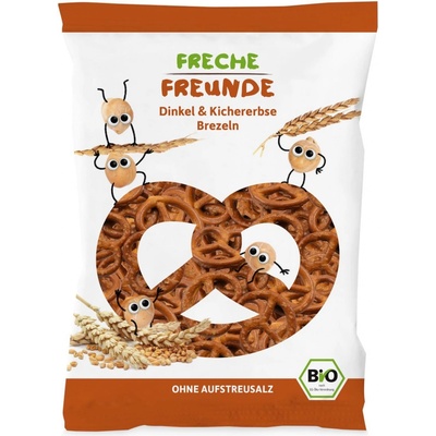 Freche Freunde Bio Špaldové preclíky s cizrnou 75 g