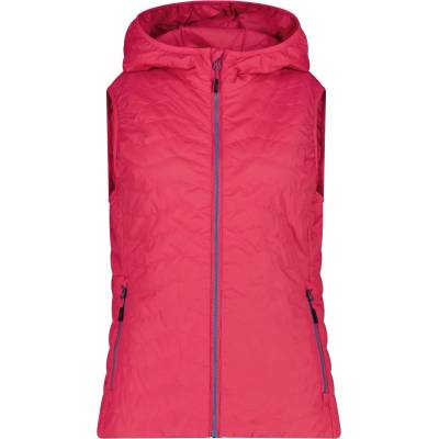 CMP Дамски синтетичен елек CMP Women's Vest Fix Hood Synthetic vest - Magenta - размер 36 (EU) (132-1623-0312)