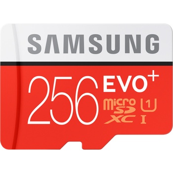 Samsung EVO+ microSDXC 256GB UHS-I U3 + adapter MB-MC256DA/EU