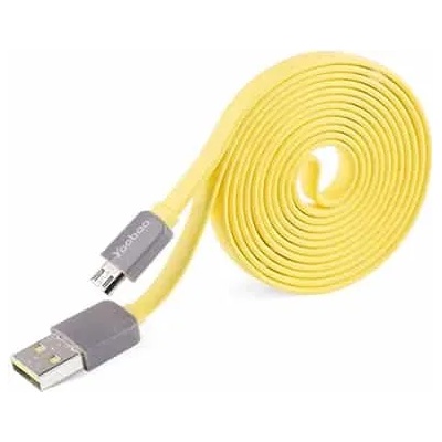 YOOBAO Кабел Yoobao USB 2.0 жълт-80см (2800000002)