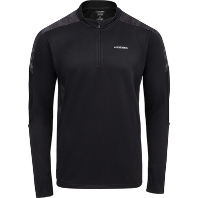 KooGa Горнище с цип KooGa Quarter Zip Top - Black/Camo