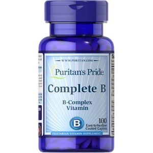 Puritan's Pride Vitamin B Complex [100 каплети]