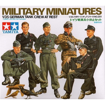 Tamiya German Tank Crew at Rest 1:35