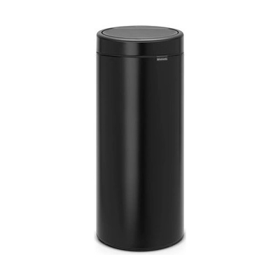 Brabantia Touch Bin New, black matt, 30 L