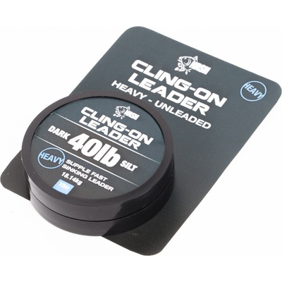 Kevin Nash Ťažká šnúra Cling On Leader 10m 40lb Gravel