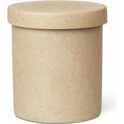 ferm LIVING Nádobka Bon veľká piesková
