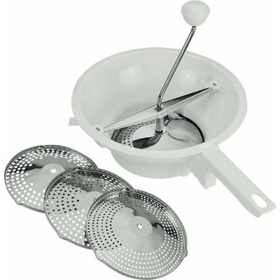 Cedník Cediaci stroj s tromi nástavcami nerez/plast (226635088)