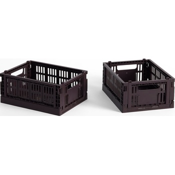 Hay Colour Crate Mini Кошници за съхранение бордо, 2 бр (AE358-A668-AG31)