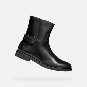 Geox Черна дамска обувка с високо Geox Esmeena Geox | Cheren | ЖЕНИ | 36 - zoot - 248,18 лв