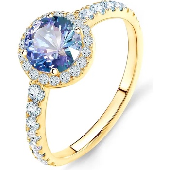 Image 1 of SAVICKI Годежен пръстен This is Love: злато, танзанит