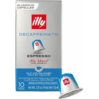 Illy Espresso Decaffeinato Do Nespresso 10 ks – Hledejceny.cz