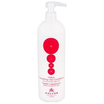 Kallos Cosmetics KJMN Nourishing vyživující kondicionér pro poškozené a suché vlasy 1000 ml