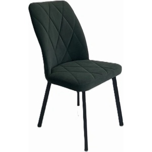 Bogdan Furniture Europe Трапезен стол vika, Зелено/черно