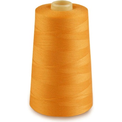 Polyesterové nitě pro overlocky i klasické šití návin 5000 yards PES 40/2 Cyber Yellow 1 ks