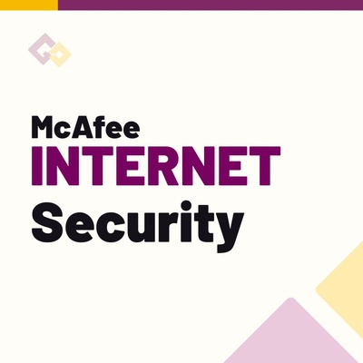 McAfee Internet Security 1 lic. 12 mes.