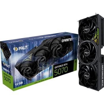 Image 1 of Palit GeForce RTX 5070 GamingPro 12GB GDDR7 192bit (NE75070019K9-GB2050A)