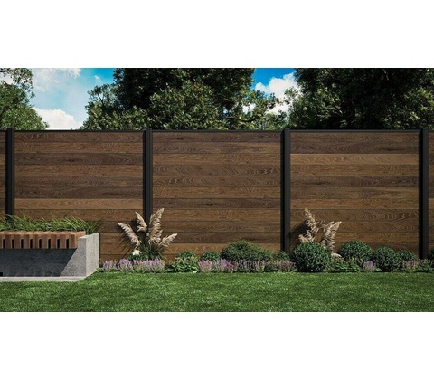 KETER Plotový panel KETER FENCE KIT walnut (3x panel)