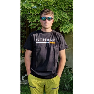 Scharf pánské tričko s krátkým rukávem 051 černé