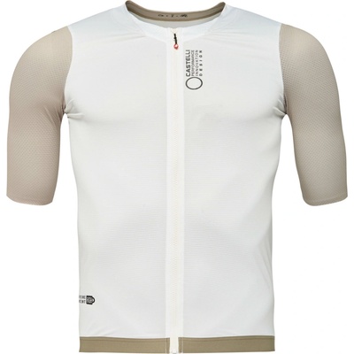 Castelli Corretto jersey Ivory/ Clay-Black