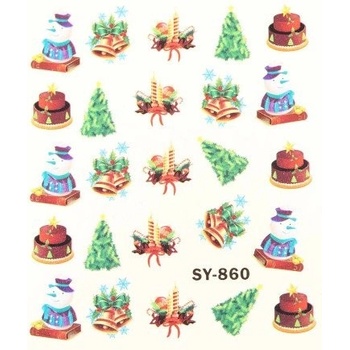 Vianočná vodolepka X-mas SY-860
