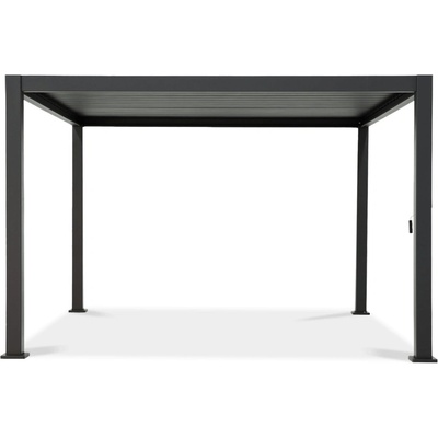 Gutroof Hliníková záhradná pergola Premium Anthracite 3x4